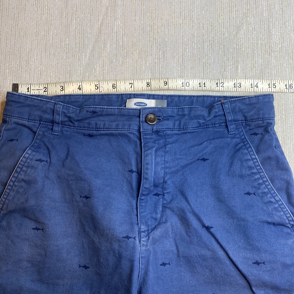 OLD NAVY men’s shorts size 18 blue color #710 - Picture 6 of 8